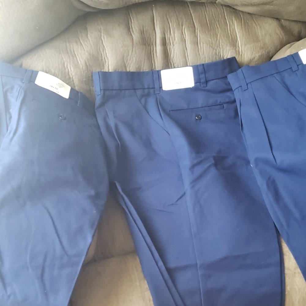 Work pants navy blue made in usa
